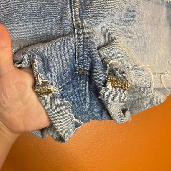 NWT Madewell High-Rise Denim Shorts in Astell - Picture 4 of 6